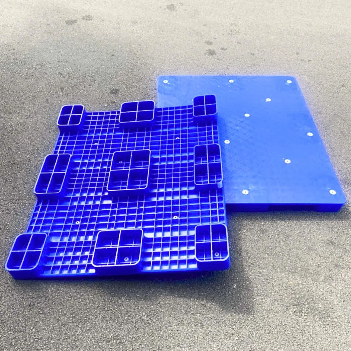 Pallet Nhựa 1200x1000x78mm Xanh HDPE Nguyên Sinh Mới 100% - Ảnh 2