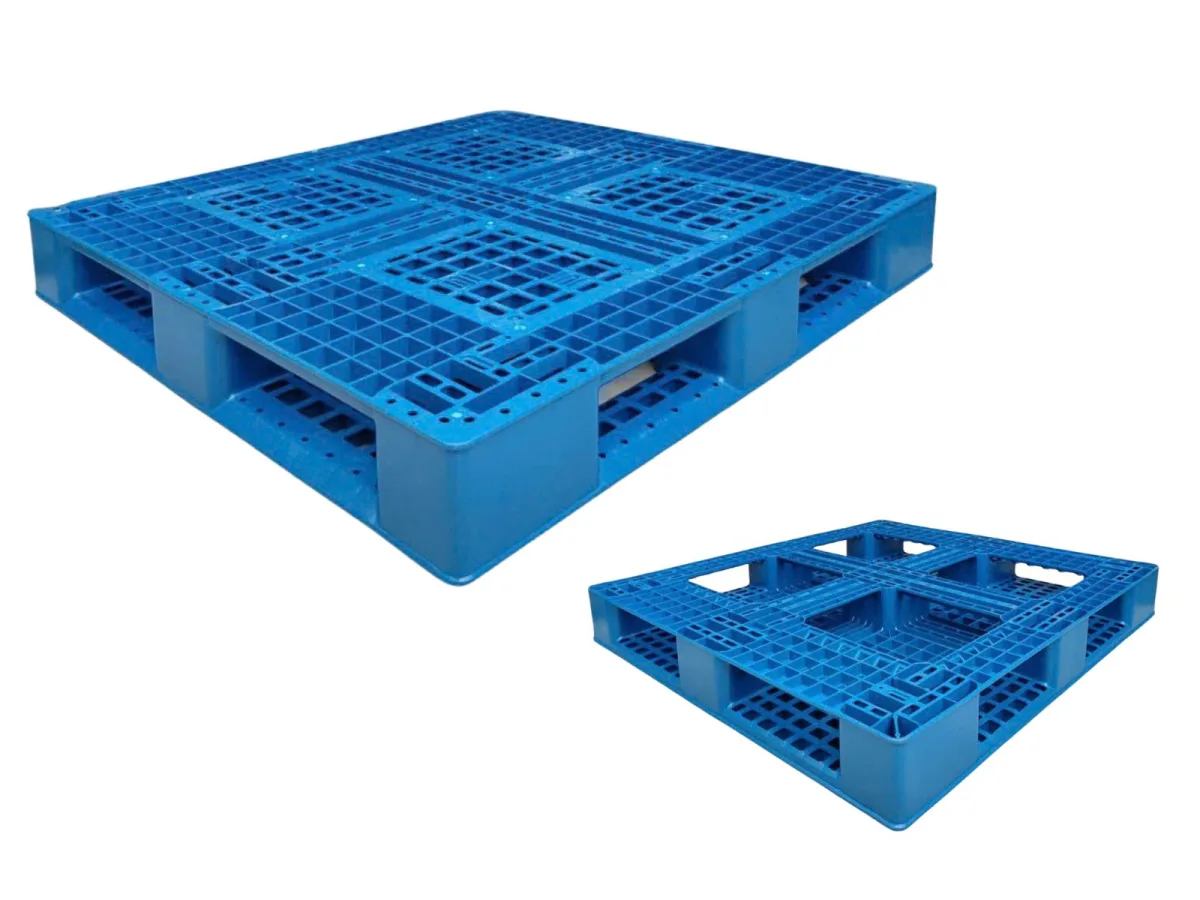 Pallet Nhựa 1200x1100x150mm xanh HDPE