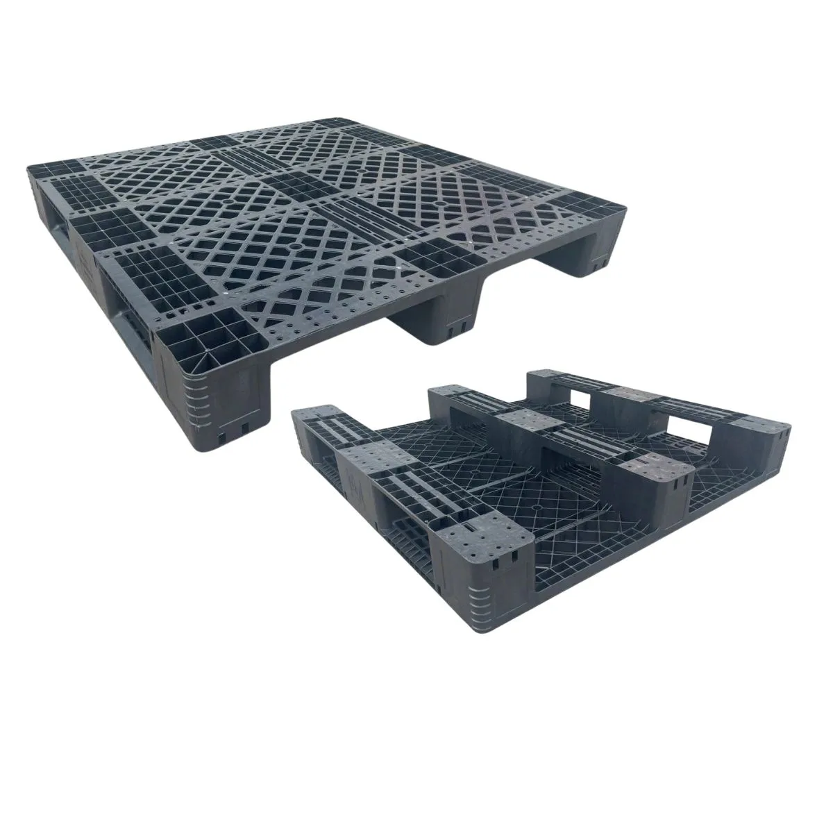 Pallet Nhựa 1300x1300x150mm HDPE Tái Sinh & Nguyên Sinh Mới 100% - Ảnh 2