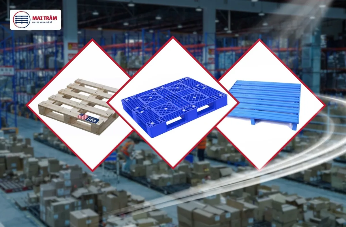 các loại pallet kê hàng