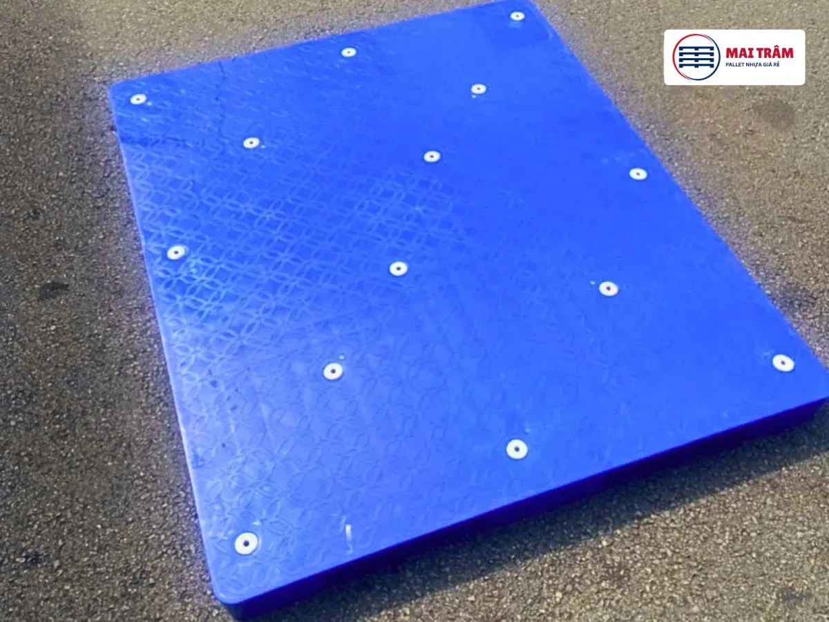 Pallet Nhựa 1200x1000x78mm HDPE Nguyên Sinh Mới 100%
