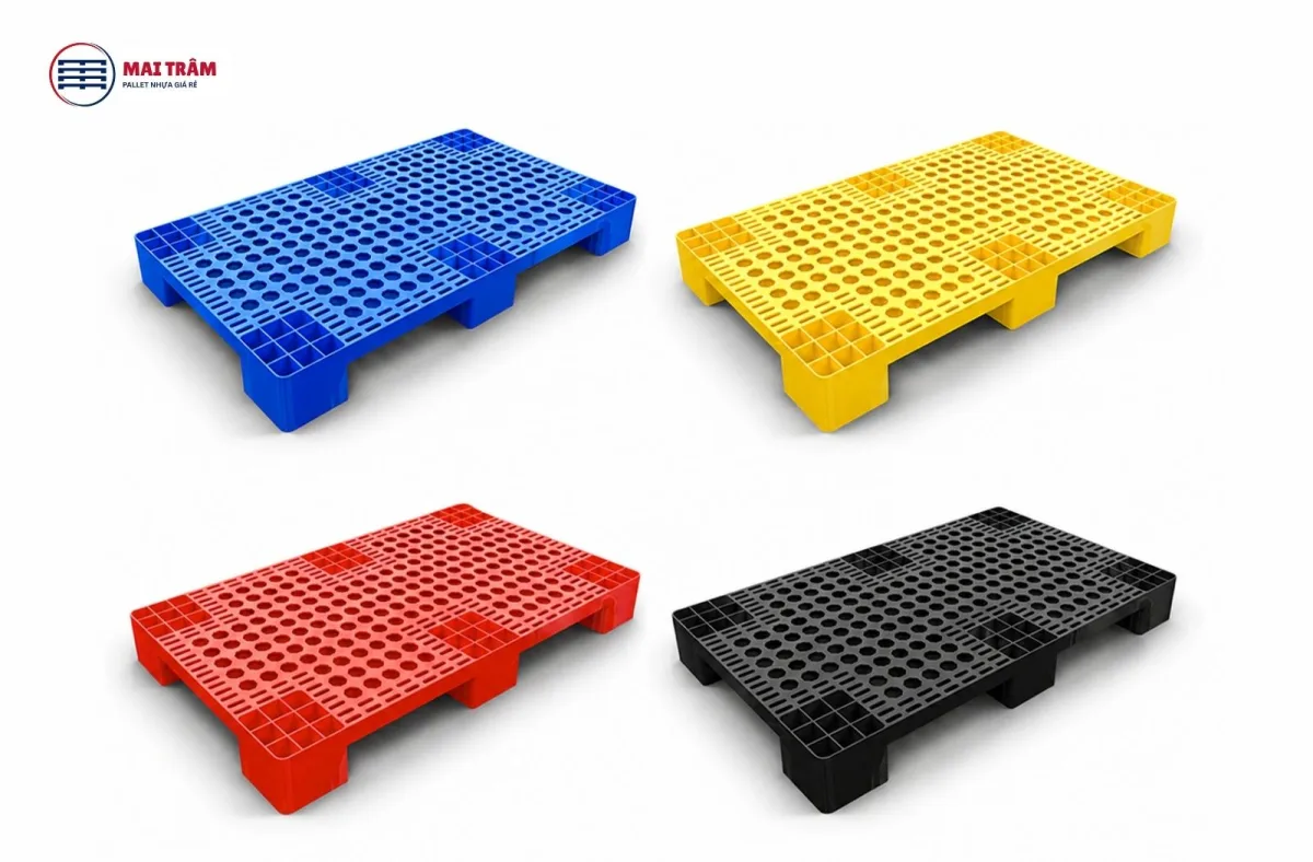 Pallet Nhựa 600×1000 – Giải Pháp Lót Sàn Hiệu Quả