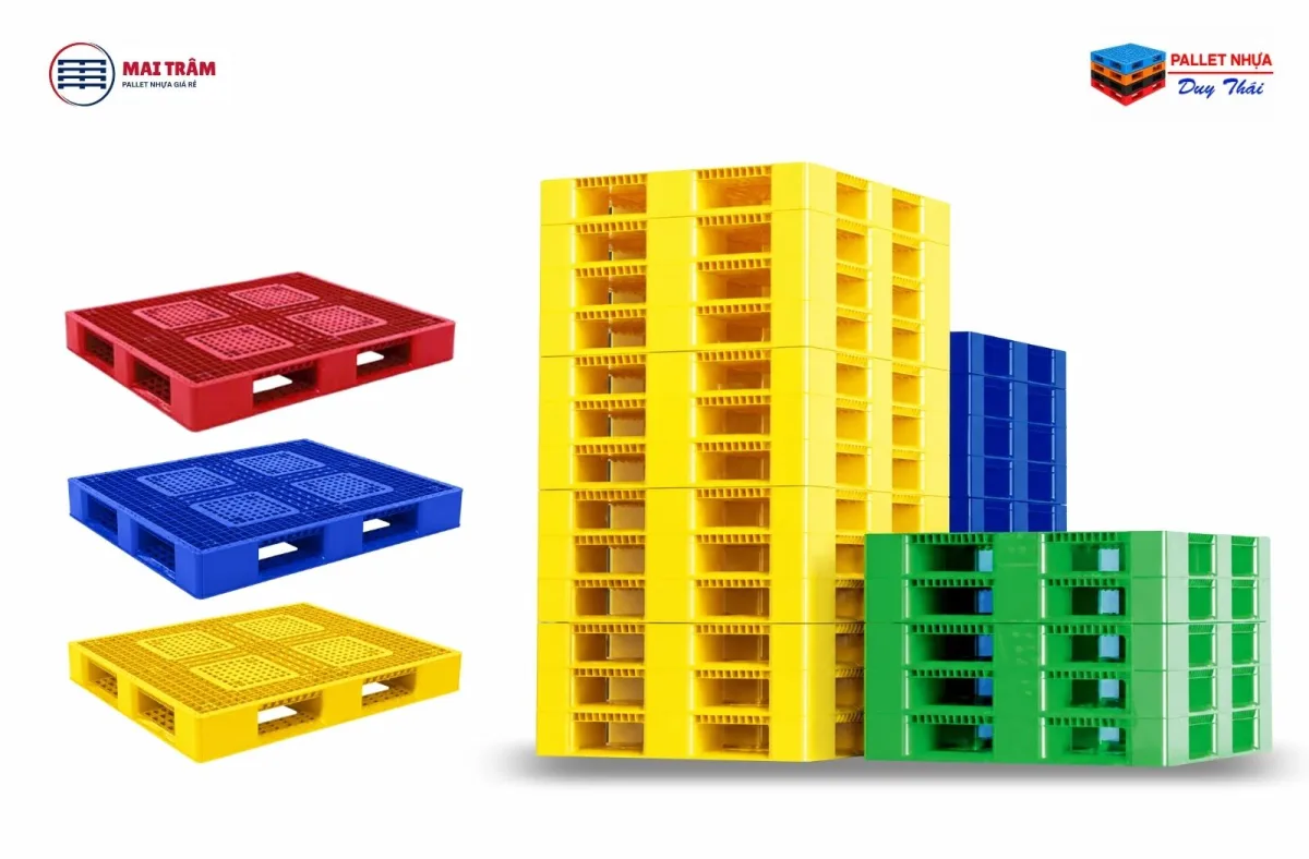 Pallet Nhựa Duy Thái: Giải Pháp Tối Ưu Kho Bãi & Vận Chuyển Hàng Hóa