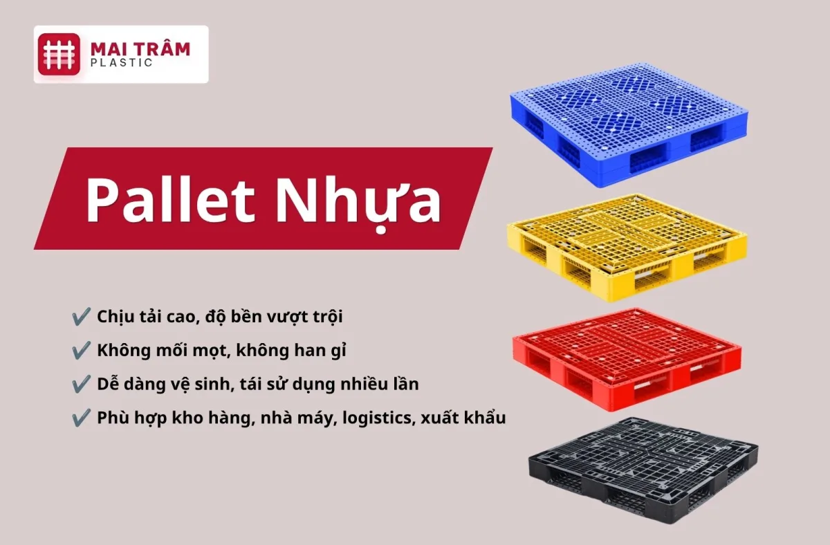 Pallet Nhựa Mới