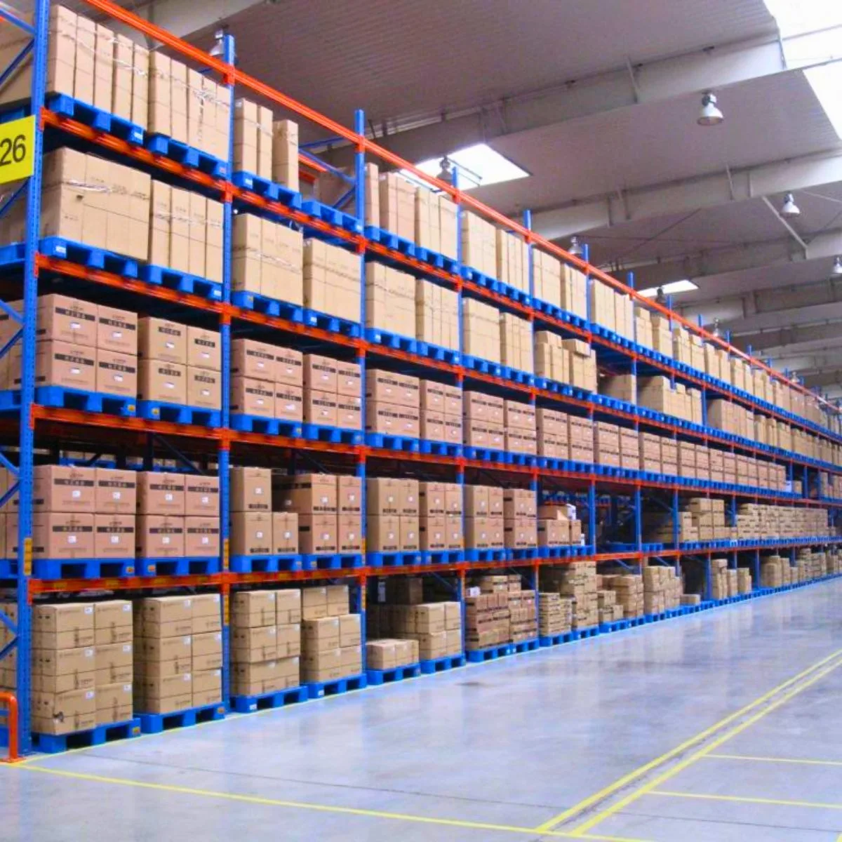 Pallet Nhựa 600x1000x100mm Xanh HDPE Tái Chế
