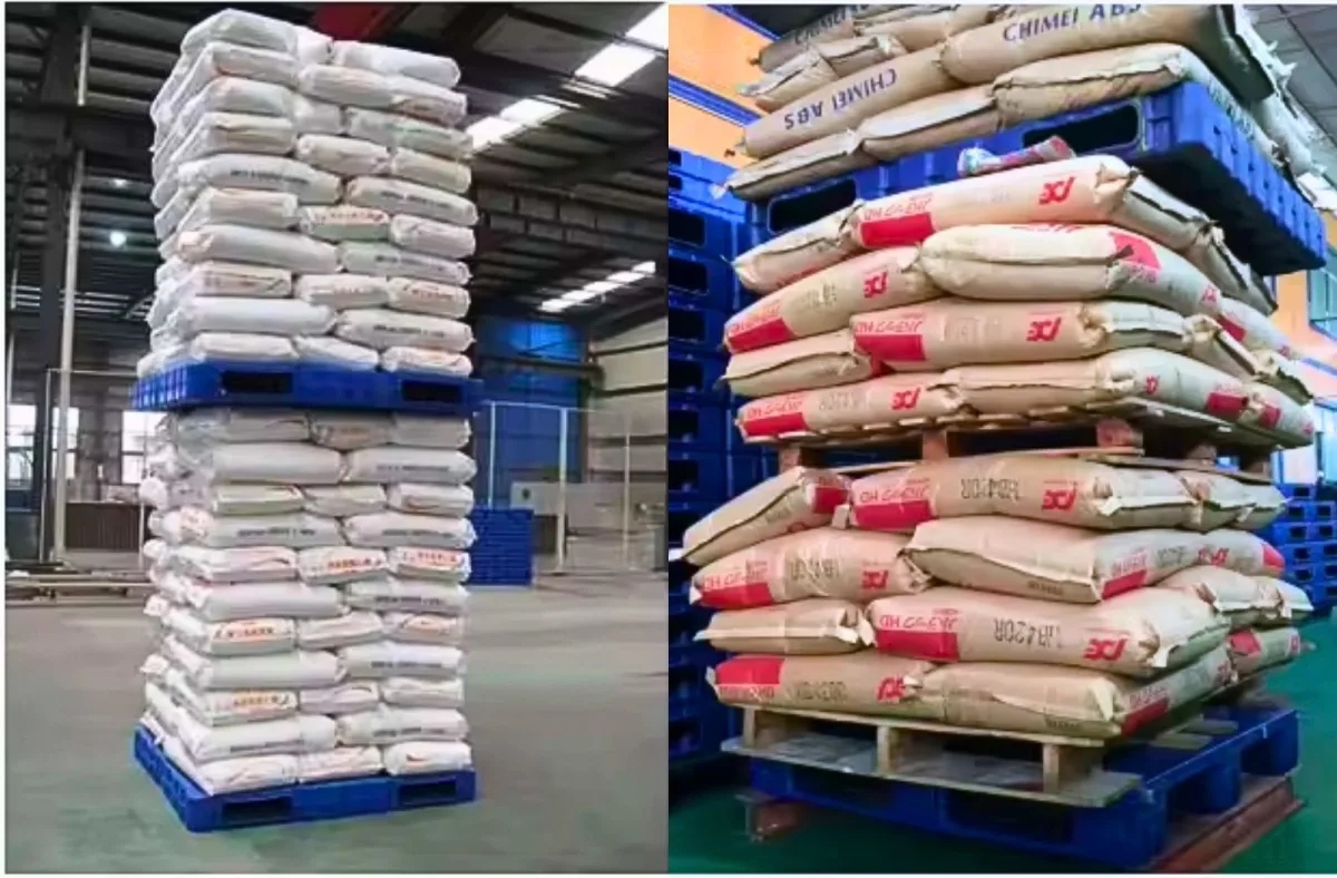 Ứng dụng Pallet nhựa chịu lực