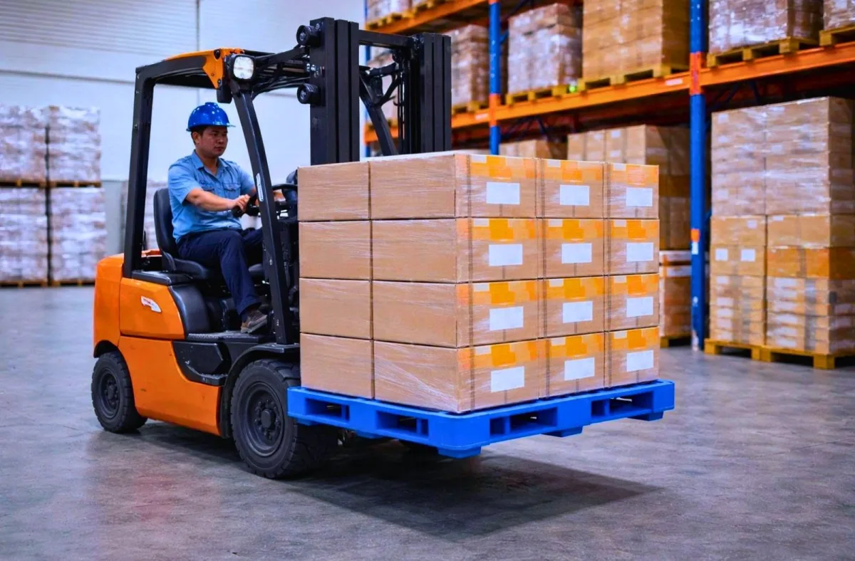 Pallet nhựa nguyên sinh được tin dùng trong các kho lạnh bảo quản nông sản và thực phẩm nhờ khả năng chịu nhiệt độ thấp vượt trội.