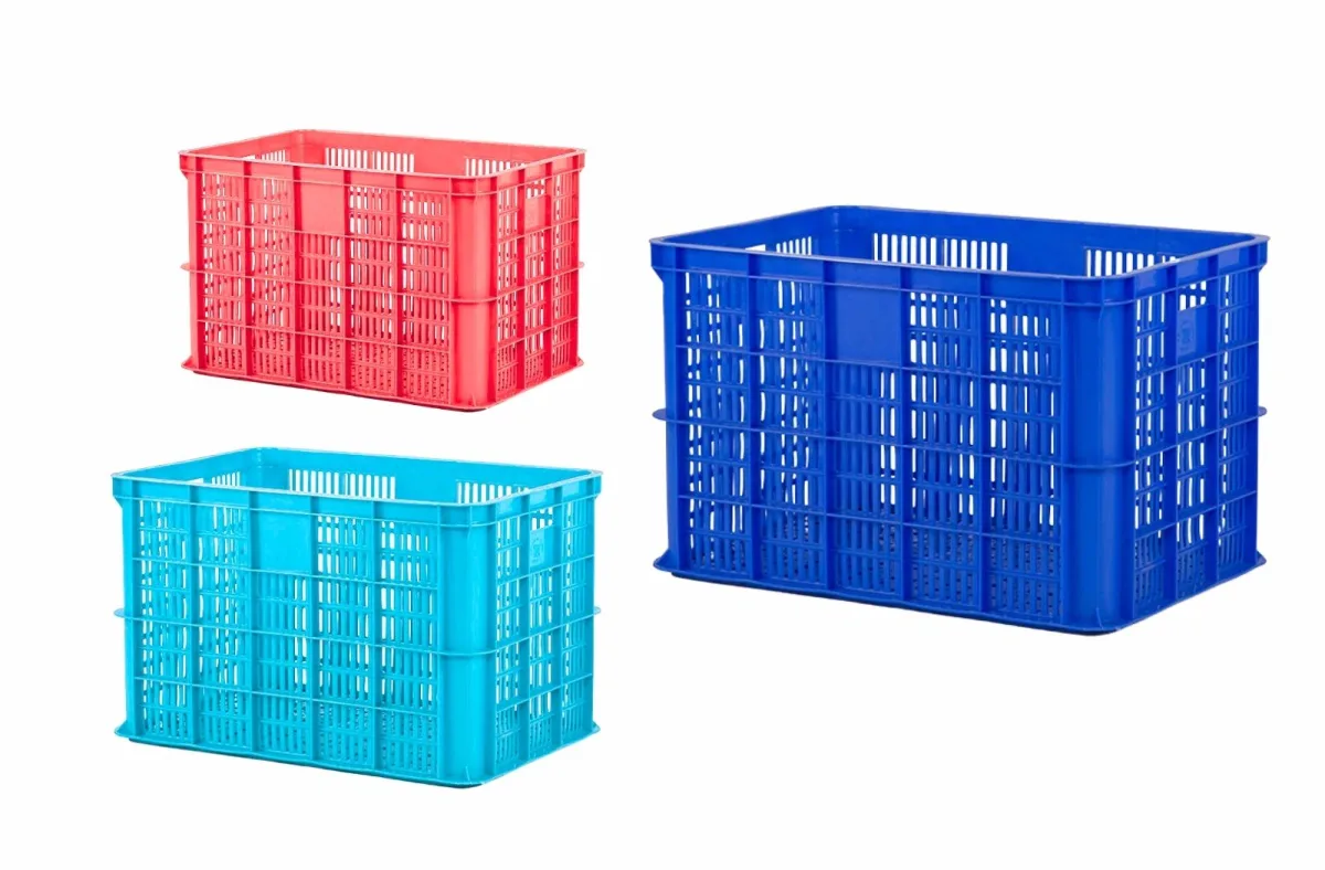 Các loại sọt nhựa vuông lớn đa dạng kích thước từ 3T9 đến 5T4 đáp ứng nhu cầu lưu trữ