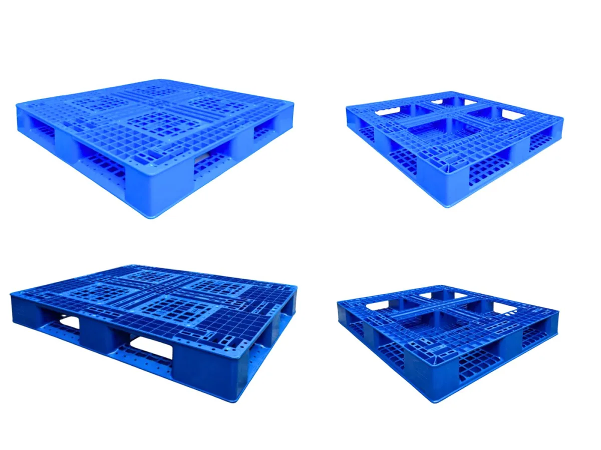 Pallet nhựa 1200x1000x150mm 2000kg xanh dương