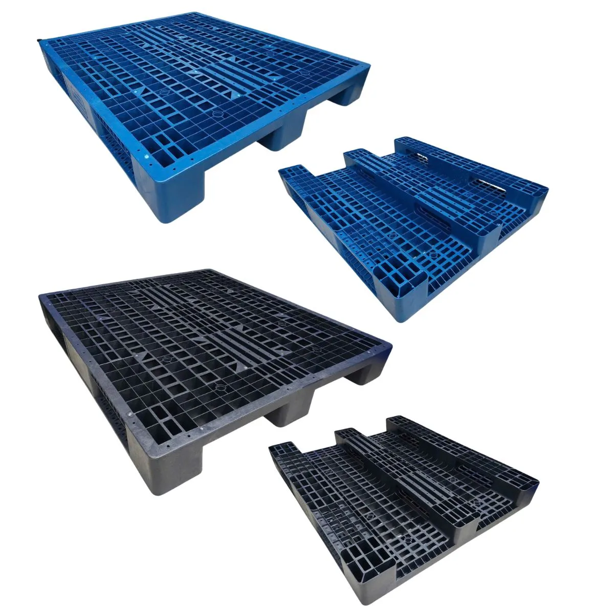 Pallet Nhựa 1200x1000x150mm HDPE Tái Sinh + Nguyên Sinh Mới 100 - Ảnh 2