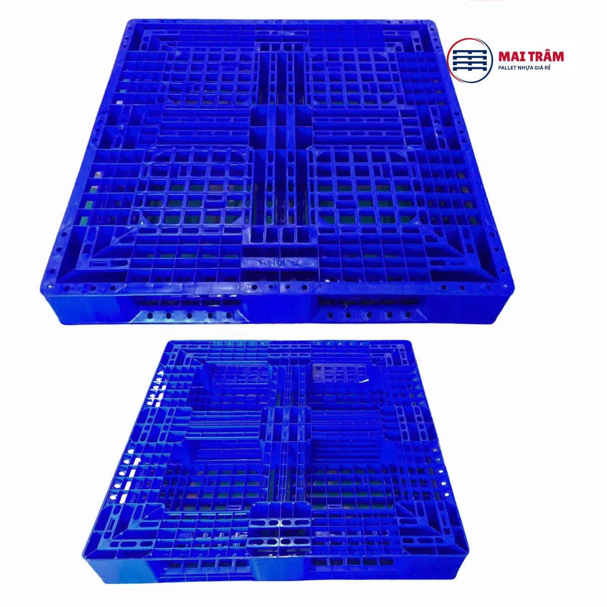 pallet nhựa chân giằng 1100x1100x150mm 2000kg