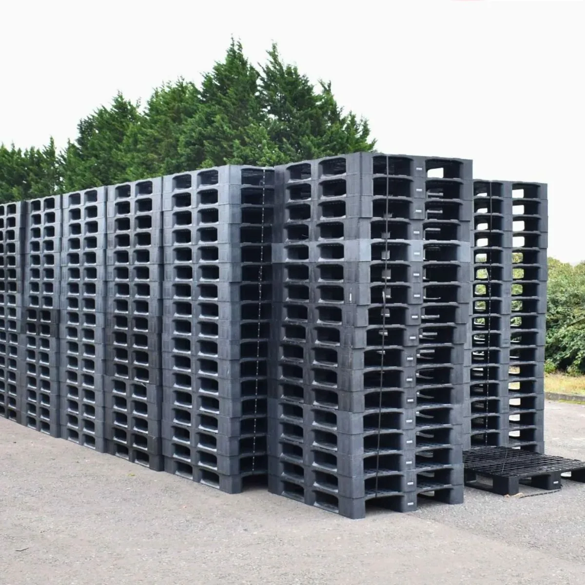Pallet Nhựa Cũ 1100x1100x120mm 1600kg