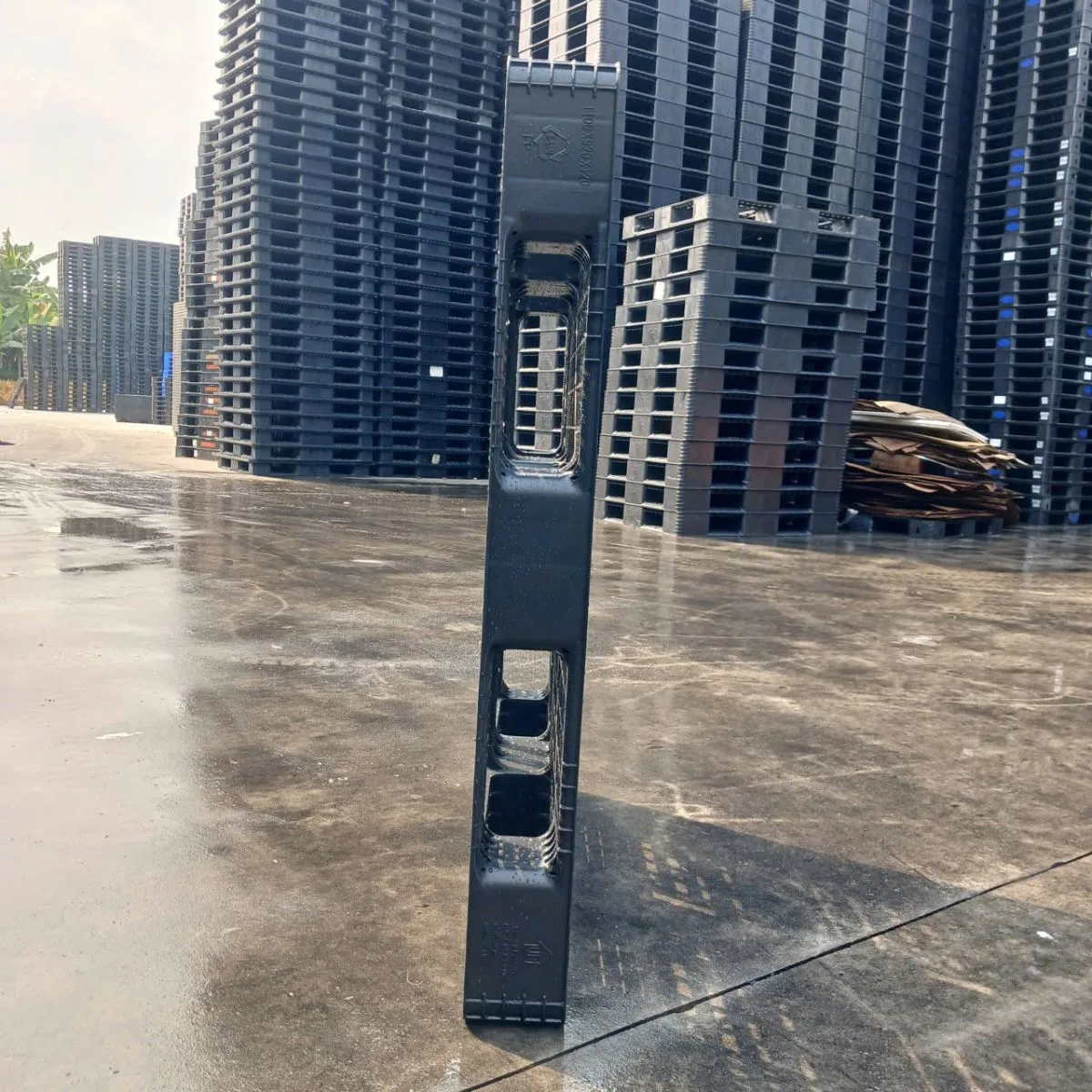 Pallet Nhựa Cũ 1100x920x120mm đen
