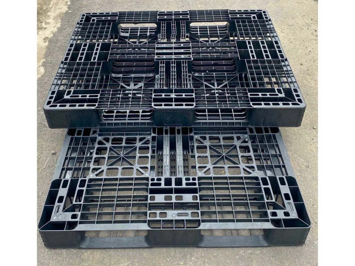 Pallet Nhựa Cũ 1200x1000x120mm Hàn Quốc 1000kg – chắc chắn và hình thức còn mới