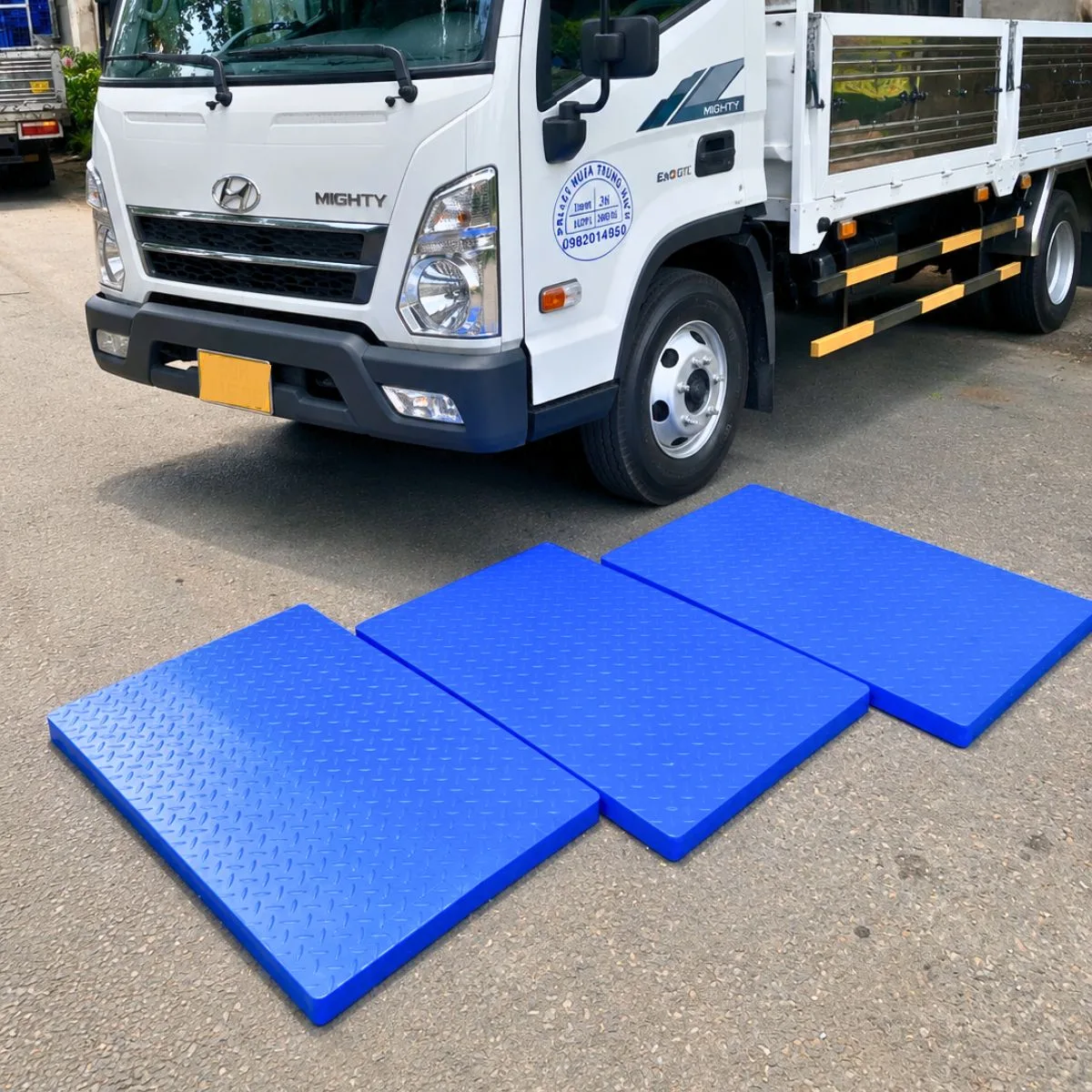 Pallet Nhựa Mặt Kín 600x1000x35mm 4000kg HDPE Nguyên Sinh Mới 100% - Ảnh 2