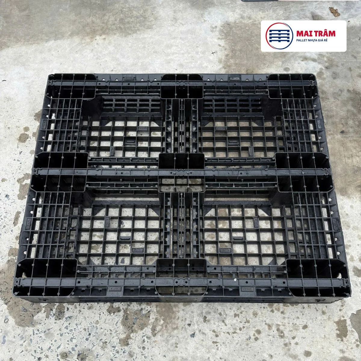 Pallet Nhựa Mặt Lưới 1200x1000x150mm