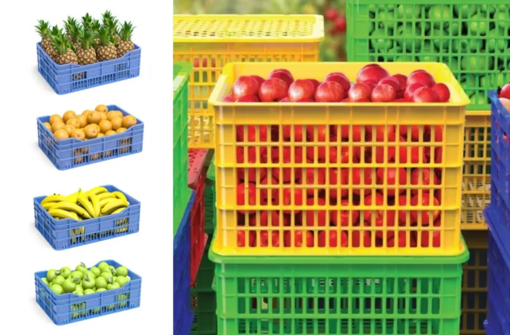 Ứng dụng sọt nhựa vuông lớn đa dạng cho nhiều nhu cầu lưu trữ và vận chuyển