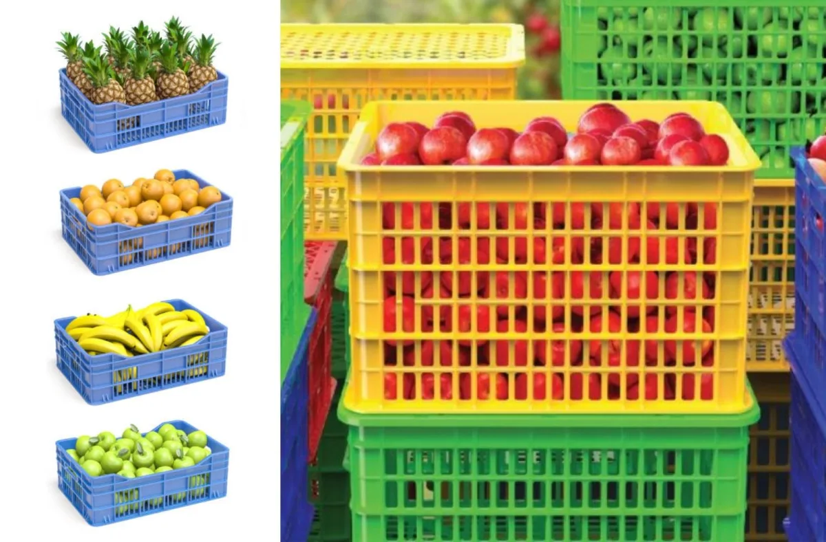 Ứng dụng sọt nhựa vuông lớn đa dạng cho nhiều nhu cầu lưu trữ và vận chuyển