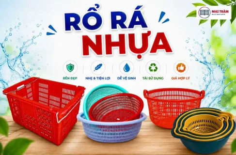 Các Loại Rổ Rá Nhựa. Hướng Dẫn Lựa Chọn Phù Hợp