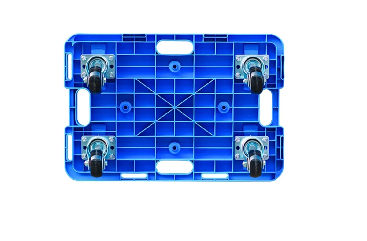 Cấu tạo Pallet nhựa có bánh xe