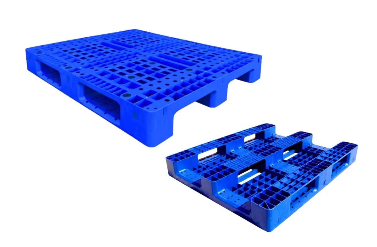 Pallet nhựa liền khối có cấu trúc chắc chắn và bền bỉ hơn