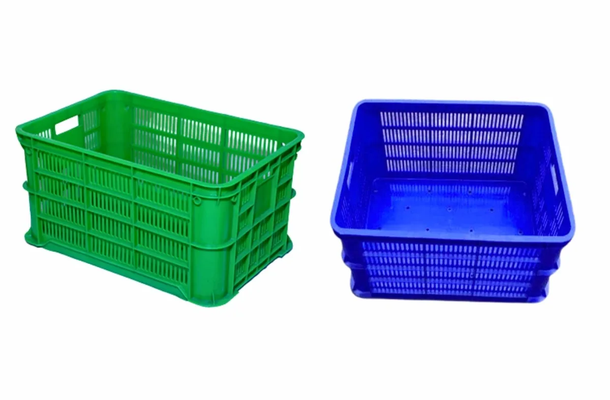 Rổ nhựa vuông cao với cấu tạo chắc chắn & bền bỉ