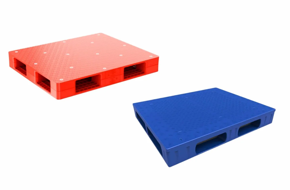 Pallet nhựa 2 mặt và pallet nhựa 1 mặt
