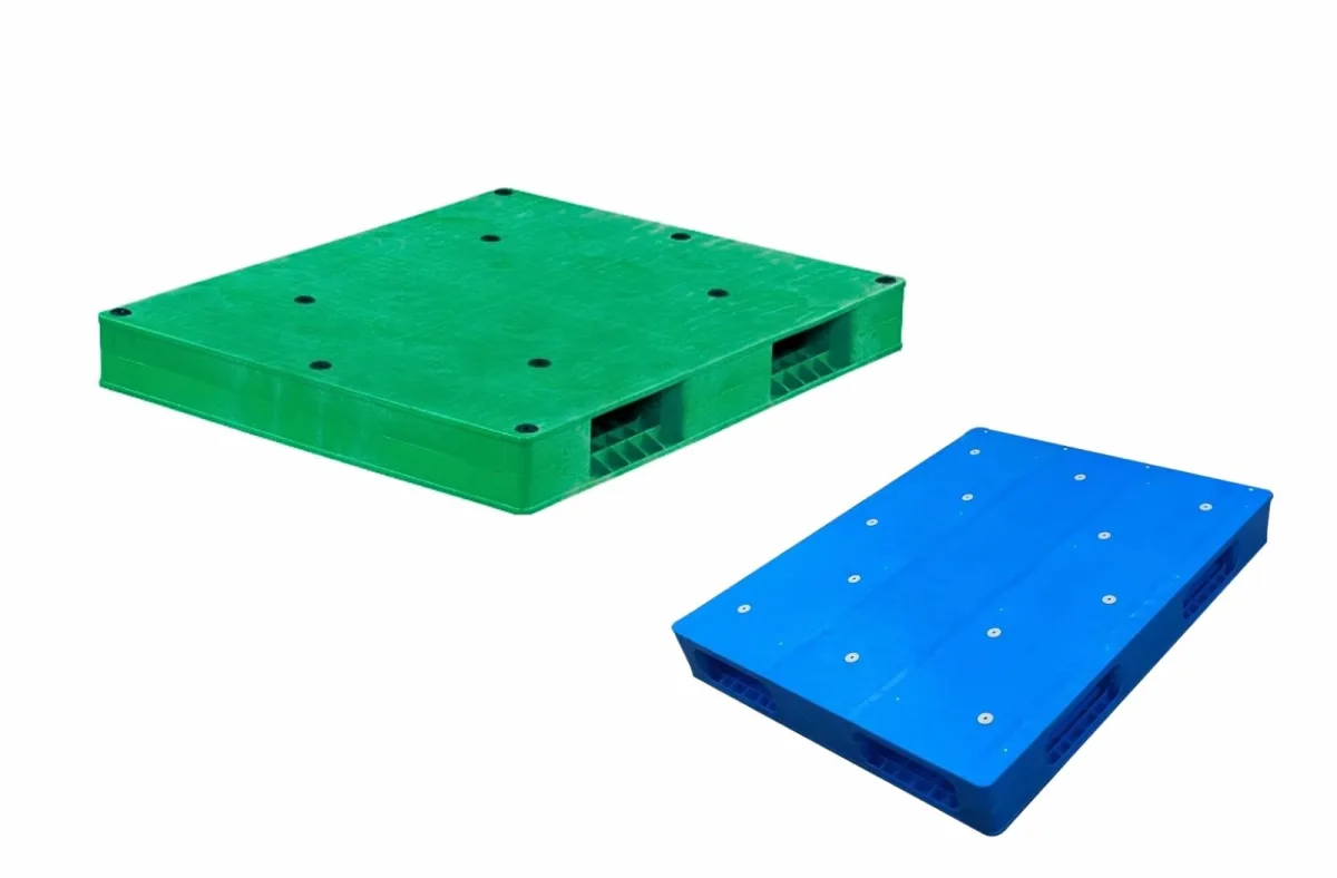 Pallet hai mặt có thể sử dụng cả hai bề mặt để kê hàng
