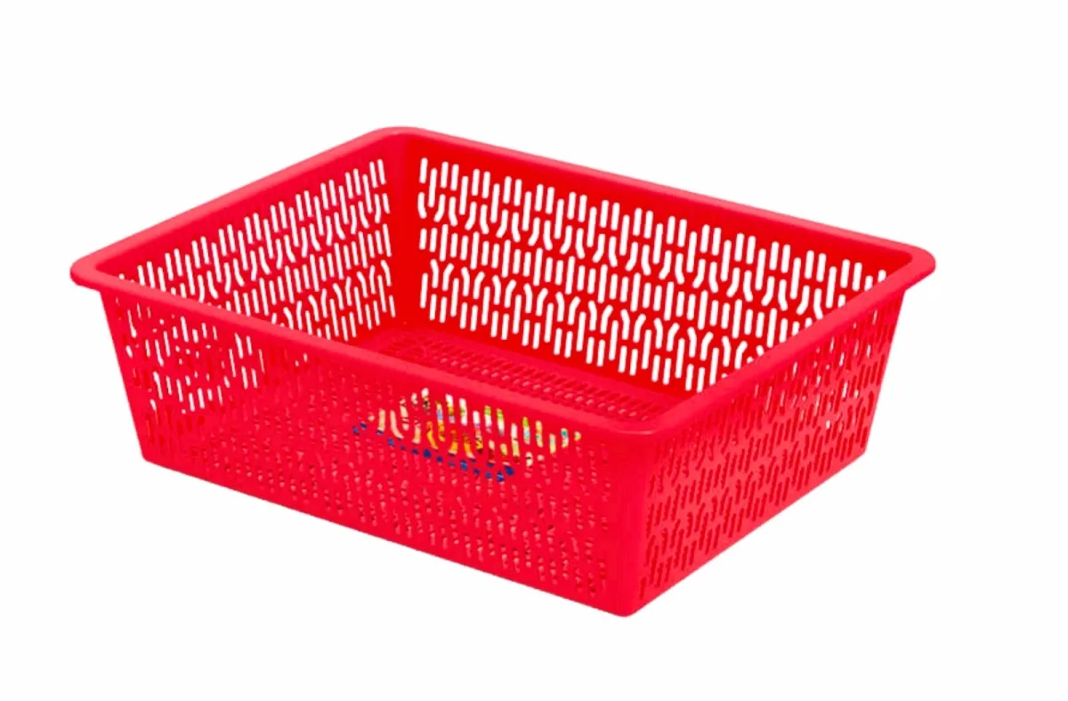 Rổ nhựa chữ nhật cỡ lớn