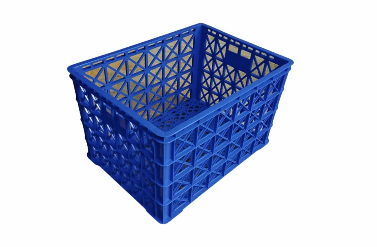 Rổ vuông lớn chất liệu nhựa nguyên sinh HDPE