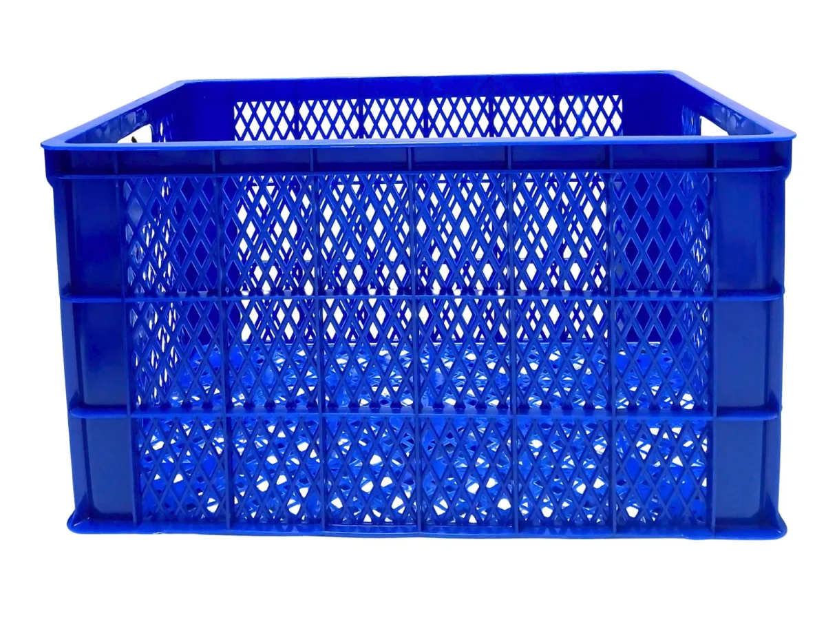 Mặt bên sóng nhựa hở 5 bánh xe 775x495x455mm