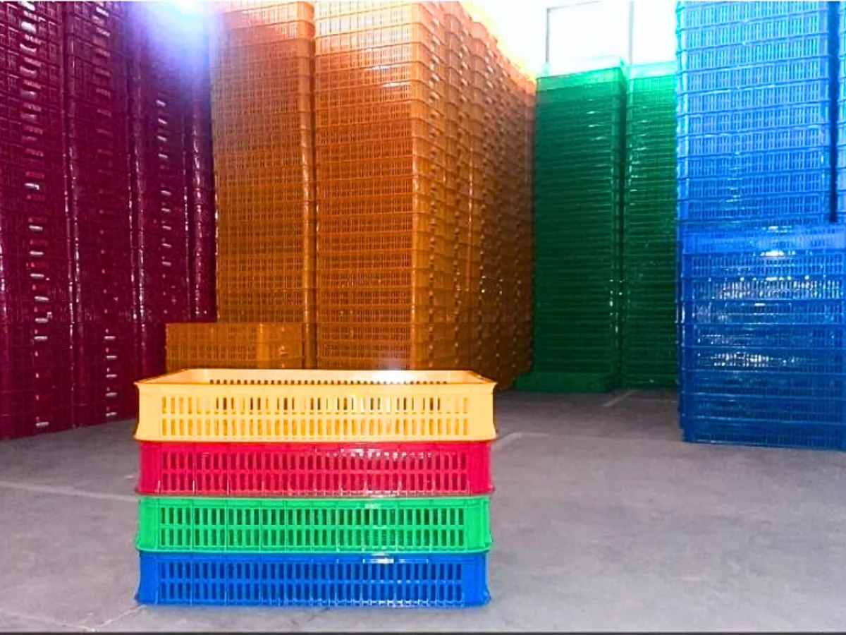 Kho sóng rổ nhựa tại Mai Trâm Plastic