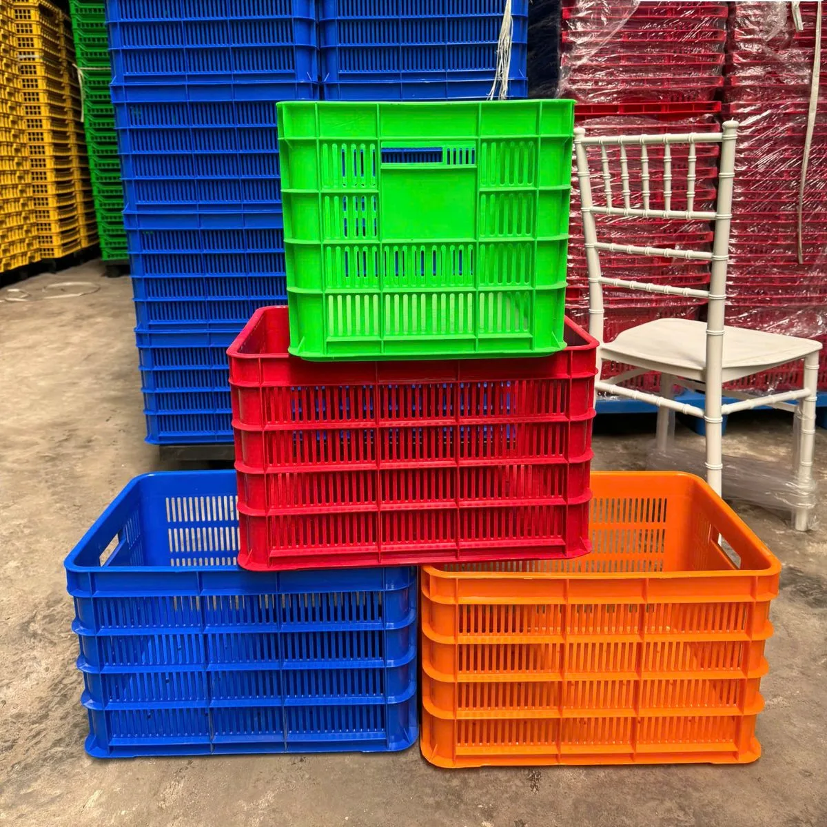 Sóng nhựa hở 610x420x310mm