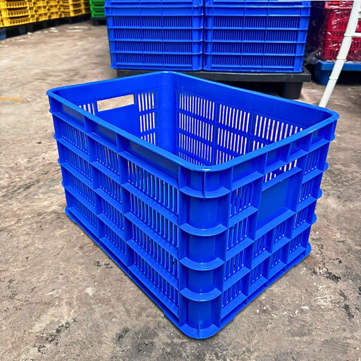 Sóng nhựa hở 610x420x390mm HDPE nguyên sinh | Hàng mới 100% - Ảnh 2