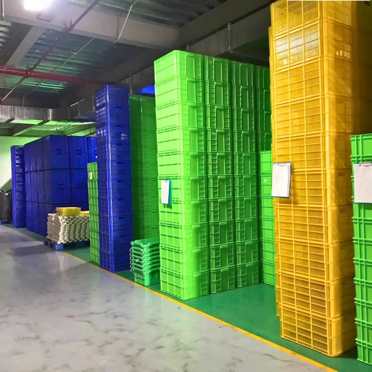 Sóng nhựa 8 bánh xe 840x620x545mm HDPE nguyên sinh | Hàng mới 100% - Ảnh 2